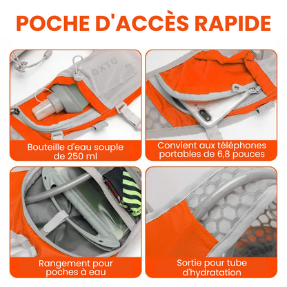 AeroDry™ - Sac à dos de vélo imperméable
