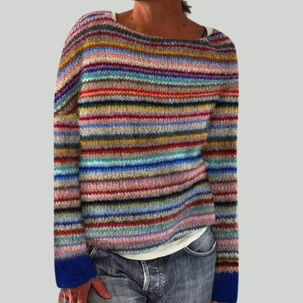 Amalie™ - Pull Rétro d'Automne