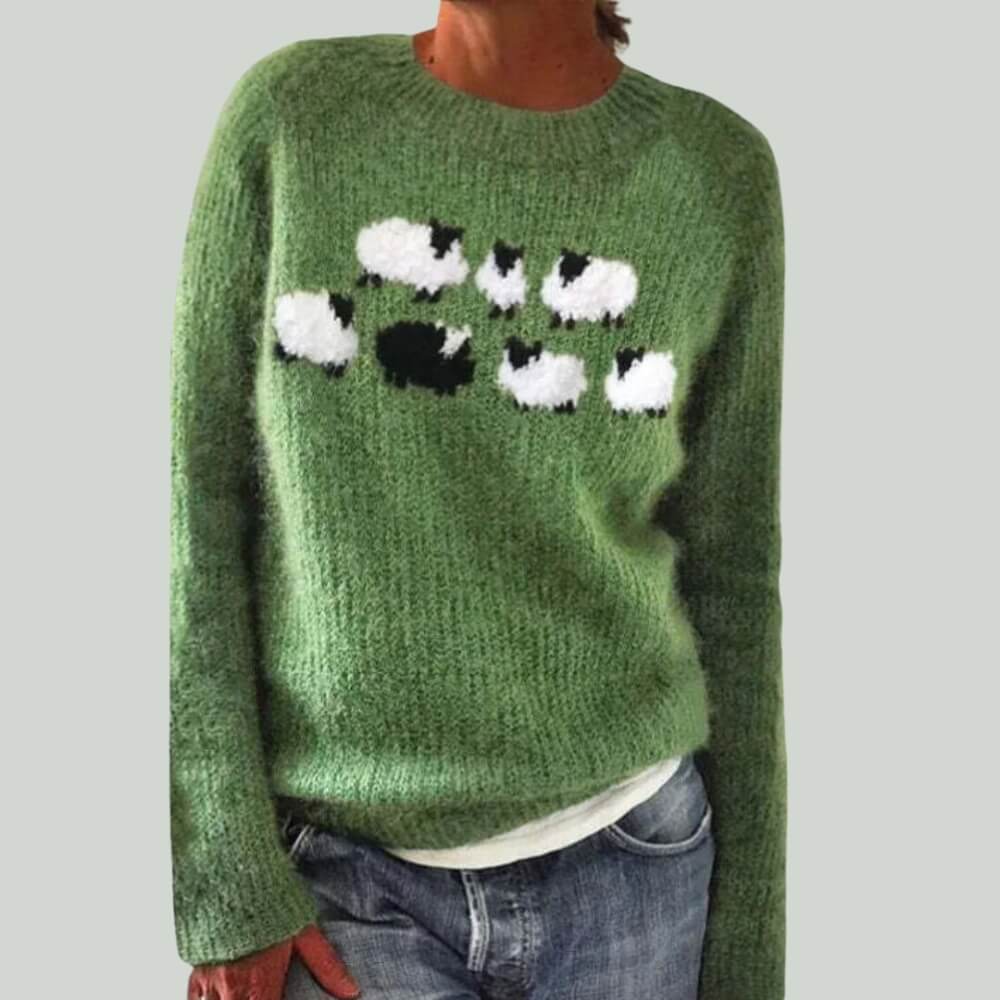 Amalie™ - Pull Rétro d'Automne