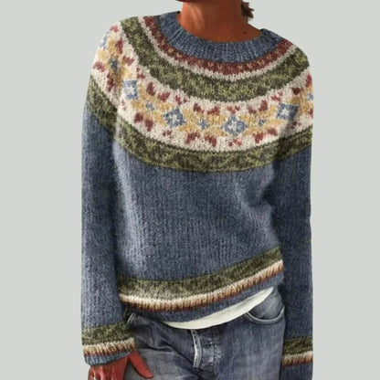 Amalie™ - Pull Rétro d'Automne