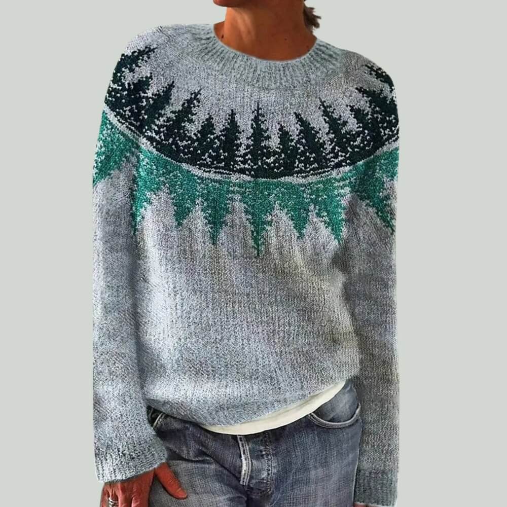 Amalie™ - Pull Rétro d'Automne