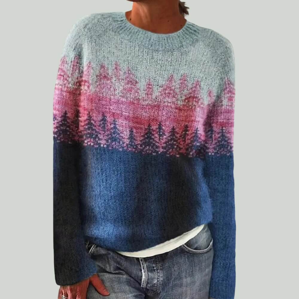 Amalie™ - Pull Rétro d'Automne