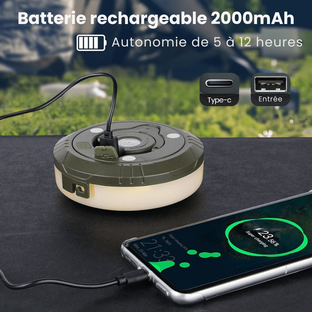 CampLamp™ - Lanterne LED Portable pour Camping